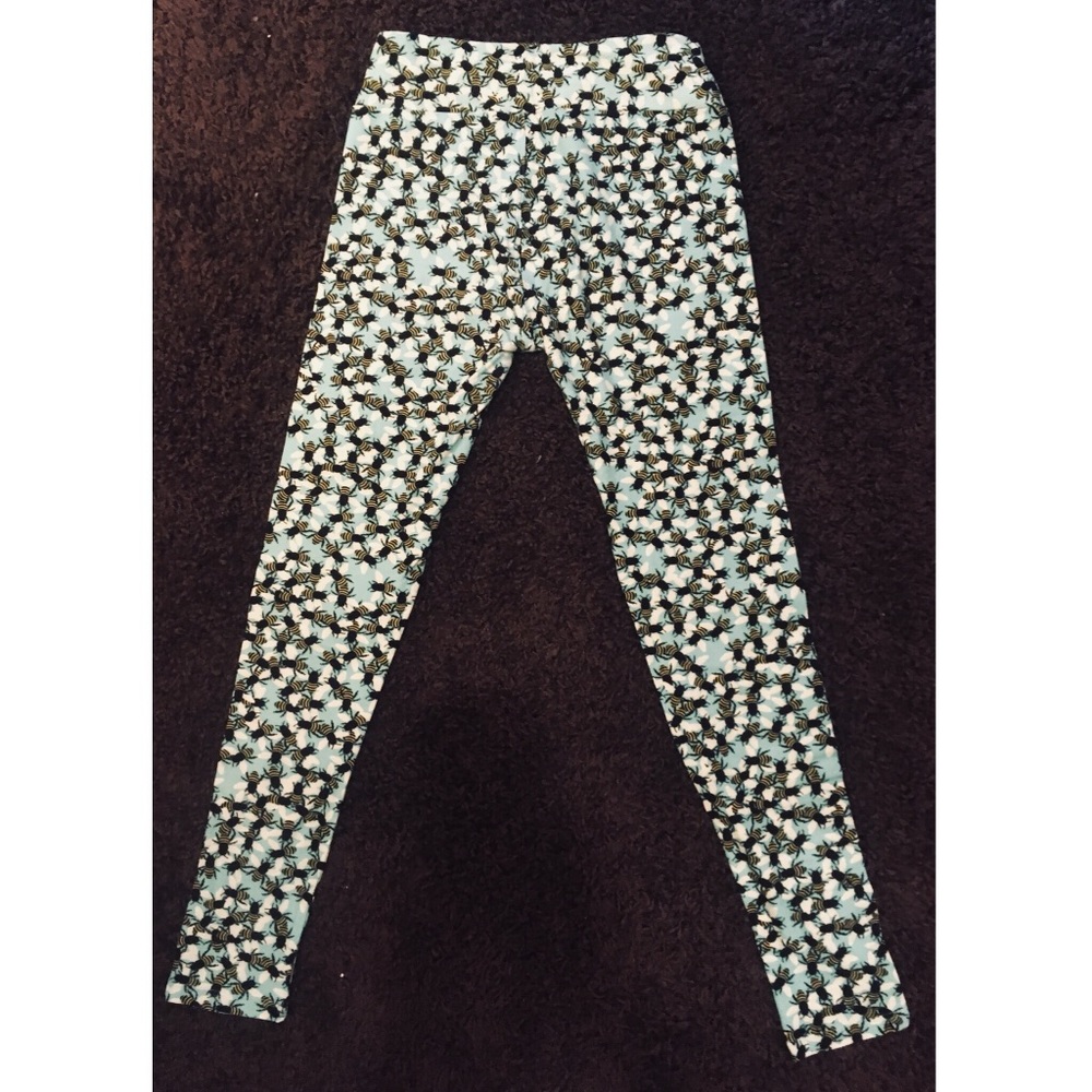 LuLaRoe Leggings OS - Bee Hive